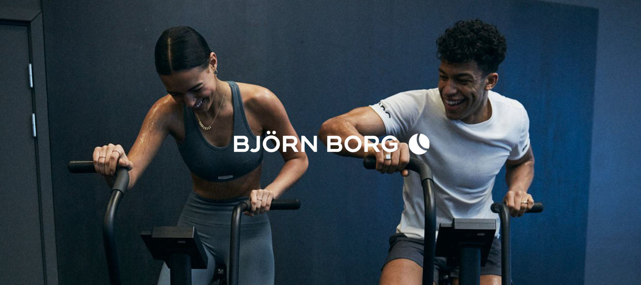 Mixing fashion and function, Bjorn Borg clothing adapts to your every need in the gym. Featuring premium clothing such as shirts, shorts, leggings and mid layers for both men and woman who want high functioning sportswear for the gym.