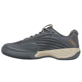 K-Swiss Hypercourt Express 3 Clay Court Tennis Shoe (Mens) - White Cap Grey/Pale Khaki/Turbulence