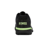 K-Swiss Hypercourt Express 2 Clay Court Tennis Shoe (Mens) - Black/Soft Neon Green/Neon Lava