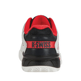 K-Swiss Hypercourt Express 2 HB (Mens) - Bright White/Stretch Limo/High Risk Red