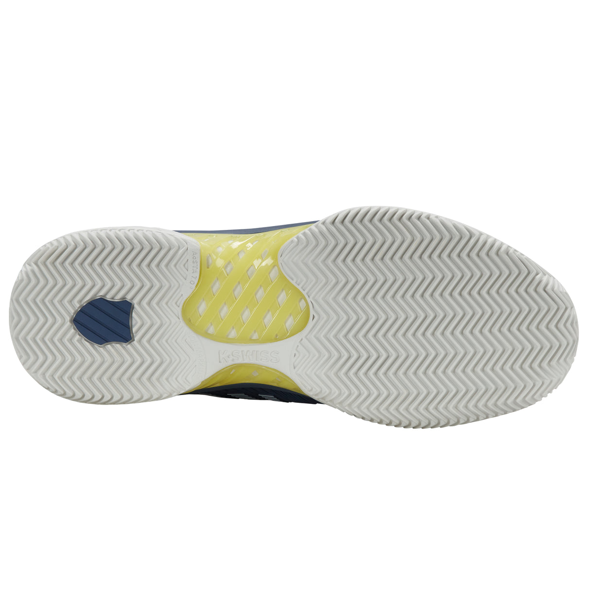 K-Swiss Hypercourt Express 2 Clay Court Tennis Shoe (Mens) - Vintage Indigo/Blanc De Blanc/Luminary Green