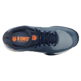K-Swiss Hypercourt Express 2 HB Tennis Shoes (Mens) - WINDWARD BLUE/ORION BLUE/SCARLET IBIS