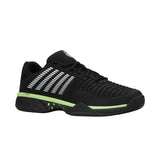K-Swiss Express Light 3 Tennis Shoe (Mens) - Black/Soft Neon Green
