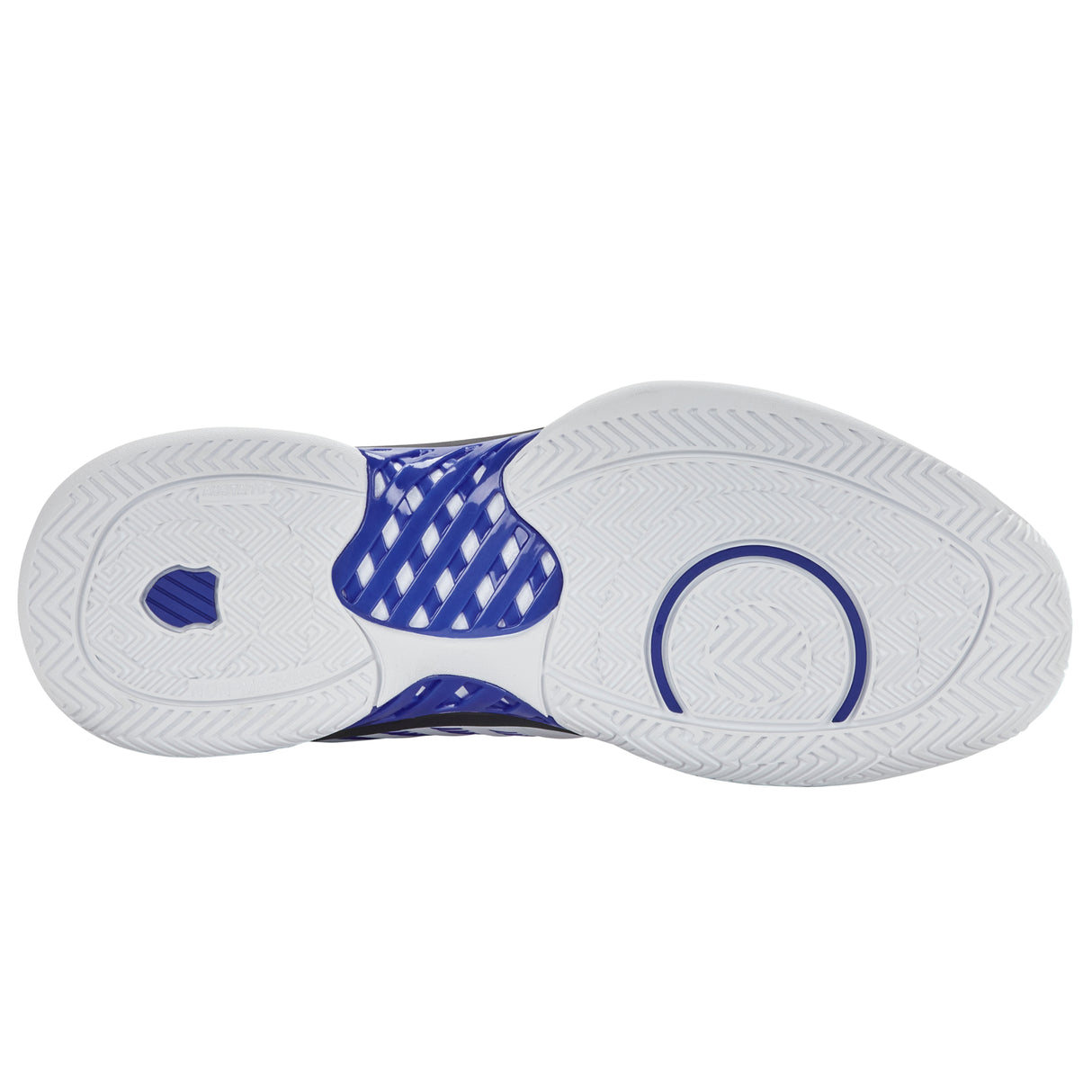 K-Swiss Express Light 3 All Court Tennis Shoe (Mens) - White/Dazzling Blue/Black
