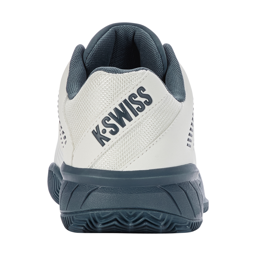 K-Swiss Express Light 3 HB Tennis Shoes (Mens) - Star White/Moonstruck/Indian Teal
