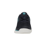 K-Swiss Express Light 3 Carpet Tennis Shoe (Mens) - Carbon/Blanc de Blanc/Baltic