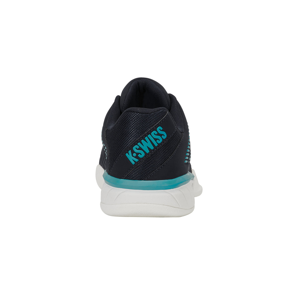 K-Swiss Express Light 3 Carpet Tennis Shoe (Mens) - Carbon/Blanc de Blanc/Baltic
