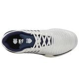 K-Swiss Express Light 3 Carpet Court Tennis Shoes (Mens) - Blanc de Blanc/Naval Academy
