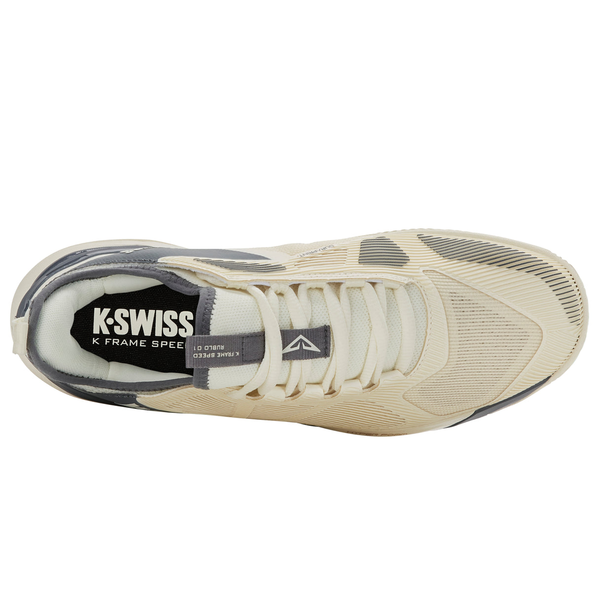 K-Swiss K-Frame Speed Rublo Clay (Mens) - Egret/Turbulence