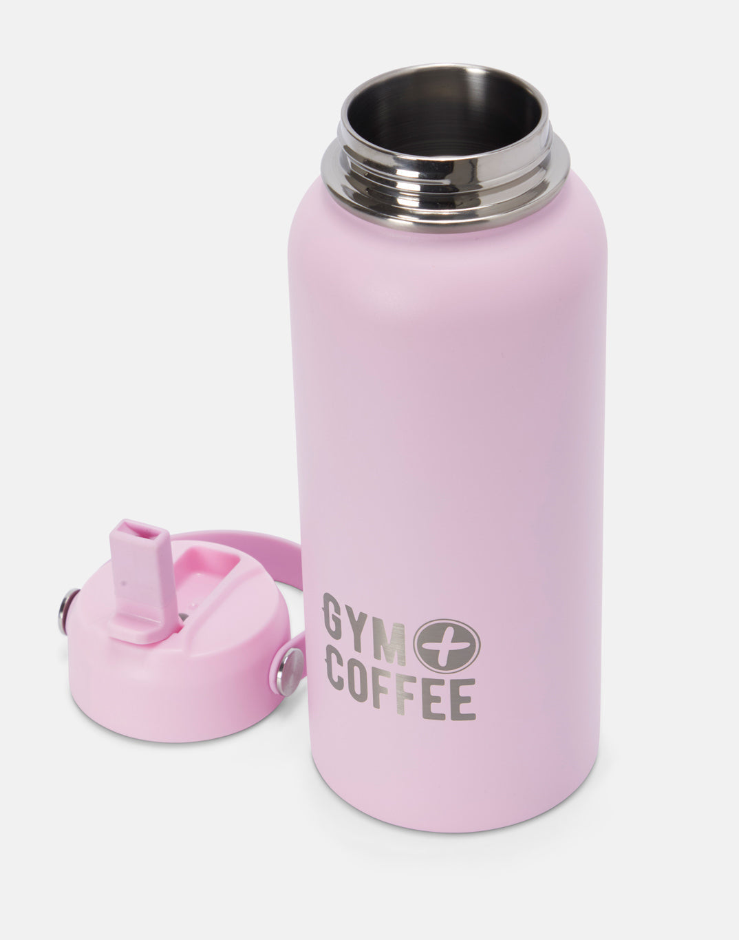 Gym+Coffee 1L Hydrate Bottle - Cotton Candy
