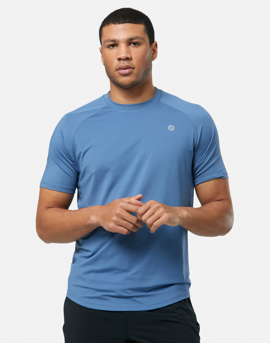Gym+Coffee Relentless Tee (Mens) - Oasis Blue