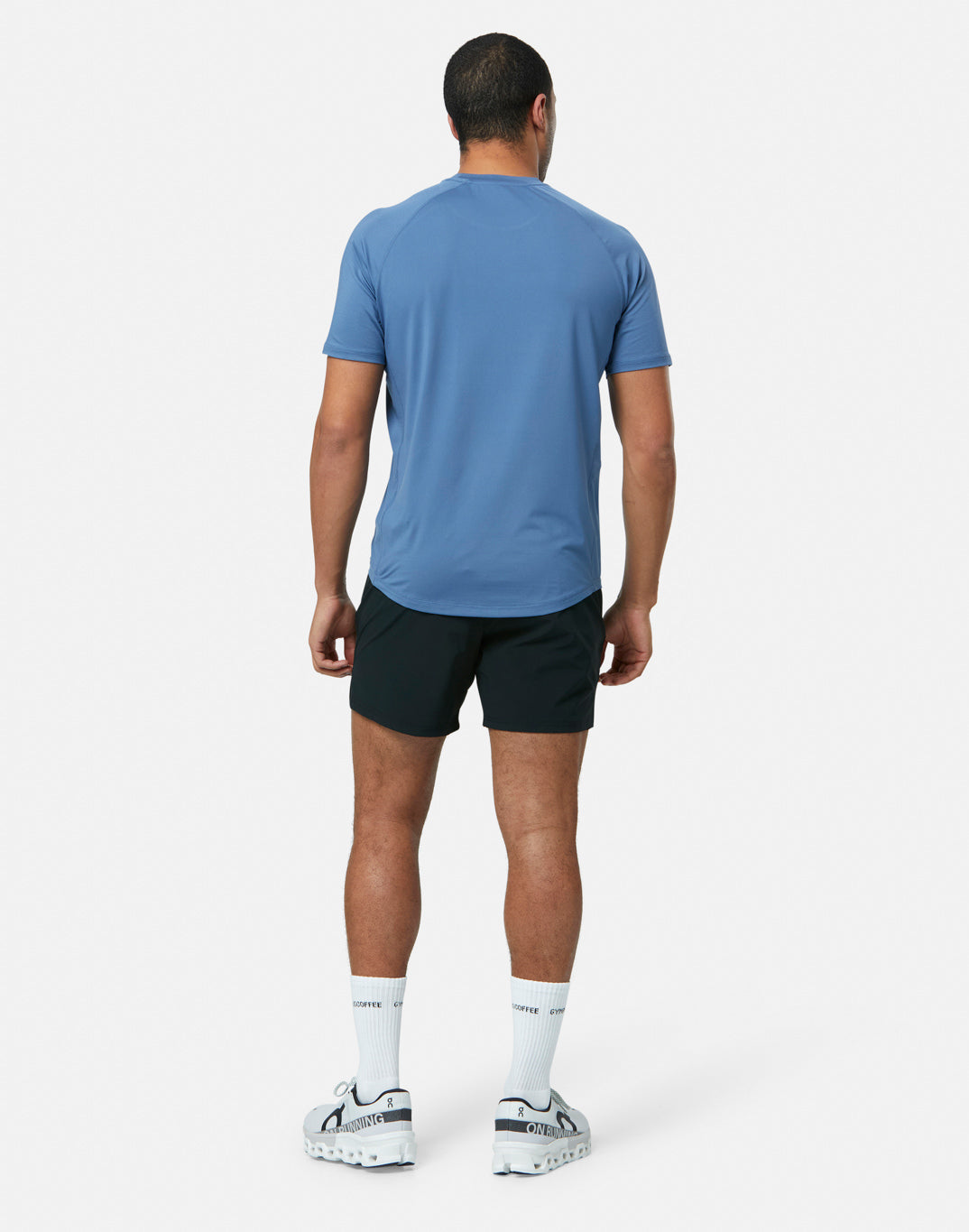 Gym+Coffee Relentless Tee (Mens) - Oasis Blue