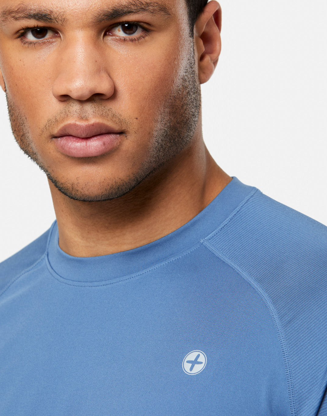 Gym+Coffee Relentless Tee (Mens) - Oasis Blue