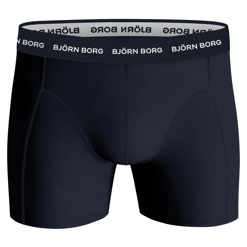 Bjorn Borg Cotton Stretch Boxer (3-pack) - Green/Grey