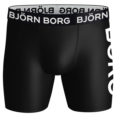 Bjorn Borg Performance Boxer (2-Pack) - Grey/Green/Black