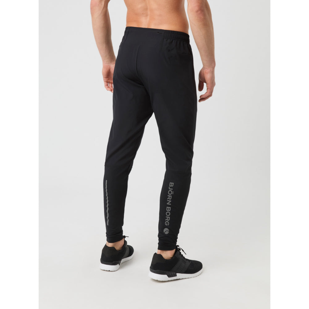 Bjorn Borg Borg Performance Running Pants (Mens) - Black Beauty