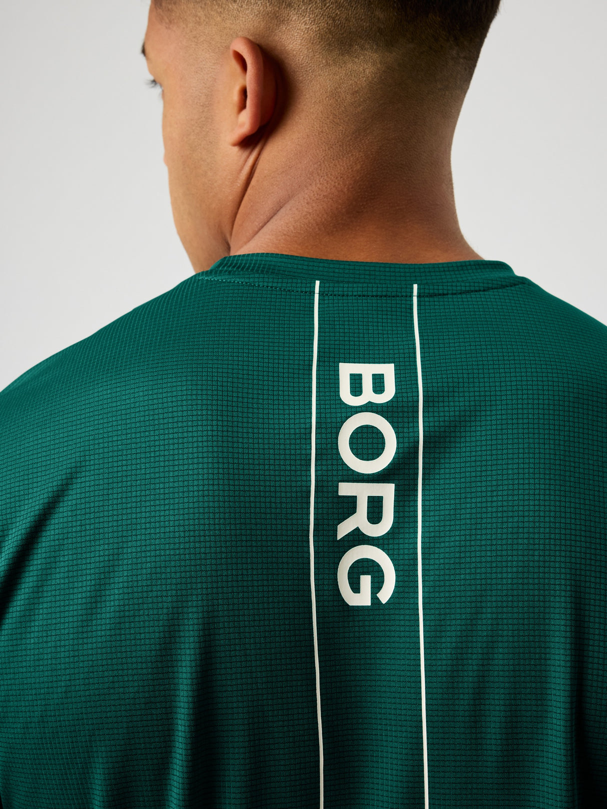 Bjorn Borg Ace Light T-Shirt (Mens) - Posy Green