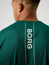 Bjorn Borg Ace Light T-Shirt (Mens) - Posy Green