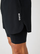 Bjorn Borg Borg 2 In 1 Shorts (Mens) - Black Beauty