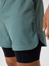 Bjorn Borg Borg 2 In 1 Shorts (Mens) - Balsam Green