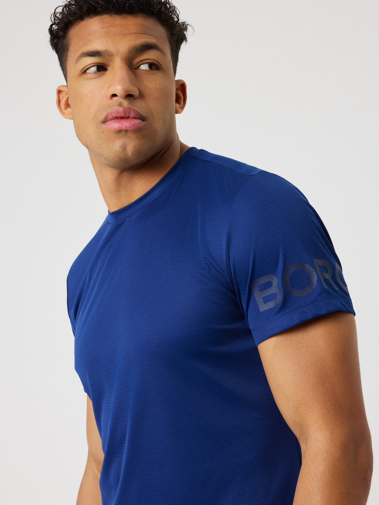 Bjorn Borg Borg Light T-Shirt (Mens) - Blue Depths