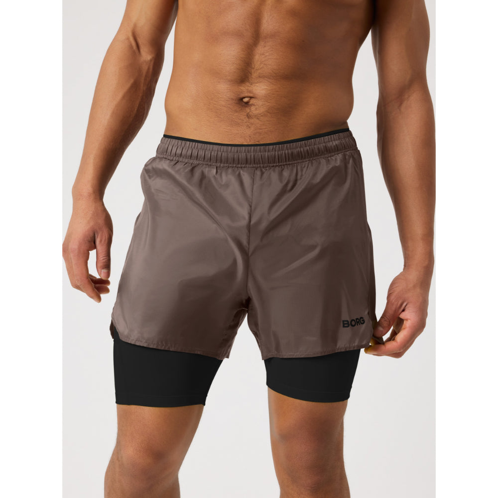 Bjorn Borg Borg Performance Shorts 2 In 1 (Mens) - Falcon