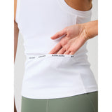Bjorn Borg Ace Pocket Ribbed Tank Top (Ladies) - Brilliant White