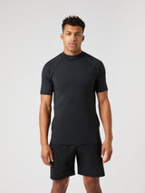 Bjorn Borg Borg Mock Neck T-Shirt (Mens) - Black Beauty
