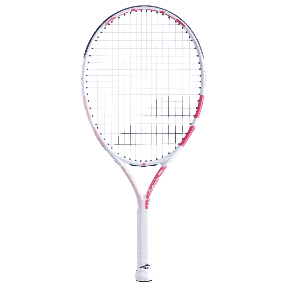 Babolat Drive Junior 23" Tennis Racket - White/Pink