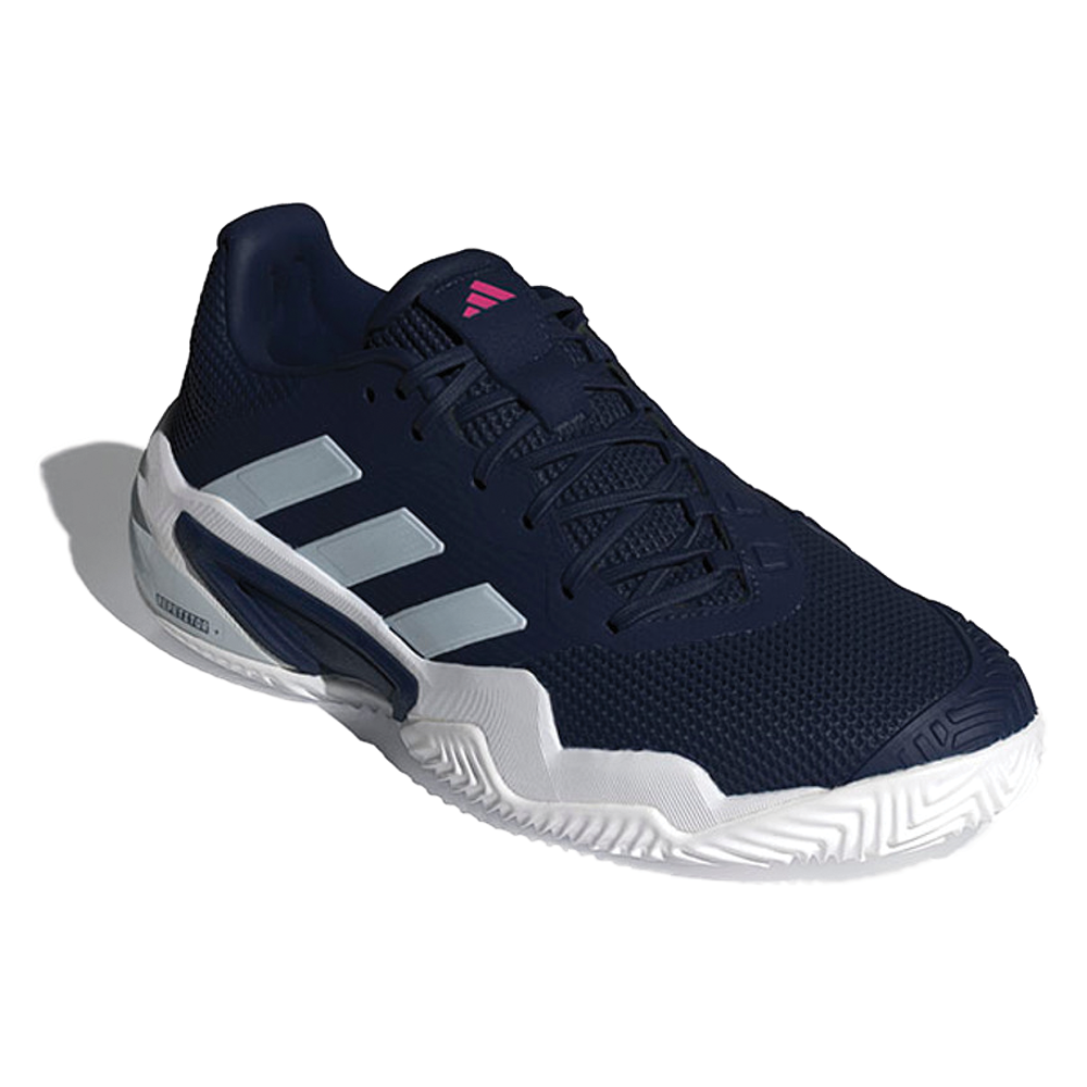 Adidas Barricade 13 Clay Court Tennis Shoes (Mens) - Navy/White