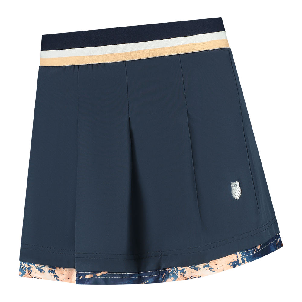 K-Swiss TAC Hypercourt Fancy Skirt (Ladies) - Peacoat