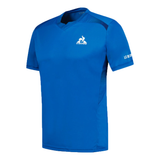 Le Coq Sportif Pro Tennis Short Sleeve Tee (Mens) - Lapis Blue