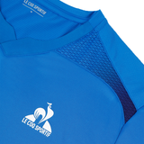 Le Coq Sportif Pro Tennis Short Sleeve Tee (Mens) - Lapis Blue