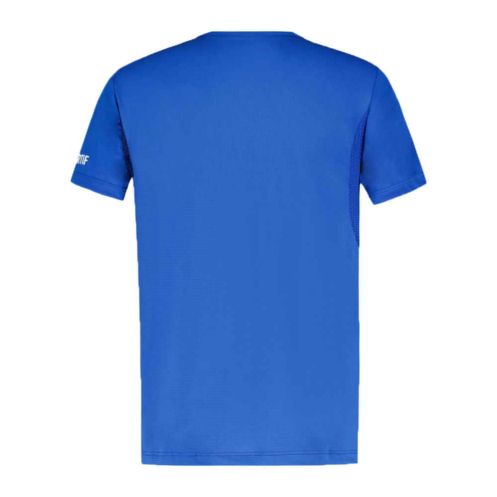 Le Coq Sportif Pro Tennis Short Sleeve Tee (Boys) - Lapis Blue