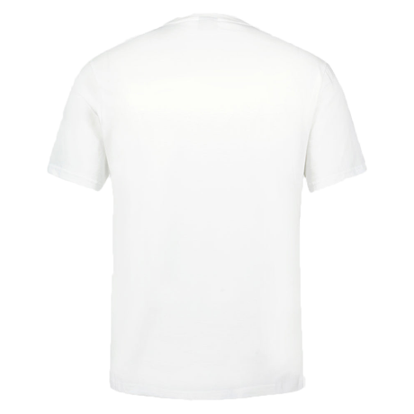 Le Coq Sportif Graphic Tennis Fanwear T-Shirt (Boys) - White/Rouge Electric/Blue