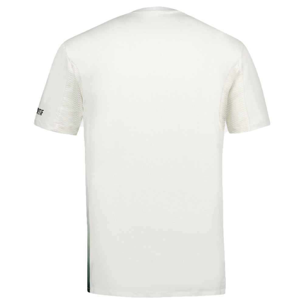 Le Coq Sportif Pro Tennis Short Sleeve Tee (Mens) - Marshmallow