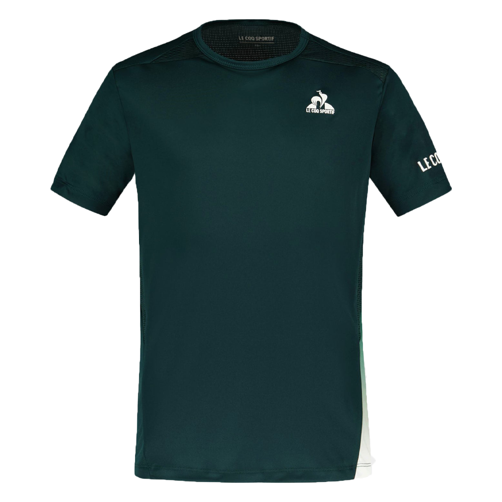 Le Coq Sportif Pro Tennis Short Sleeve Tee Boys Scarab stringsports