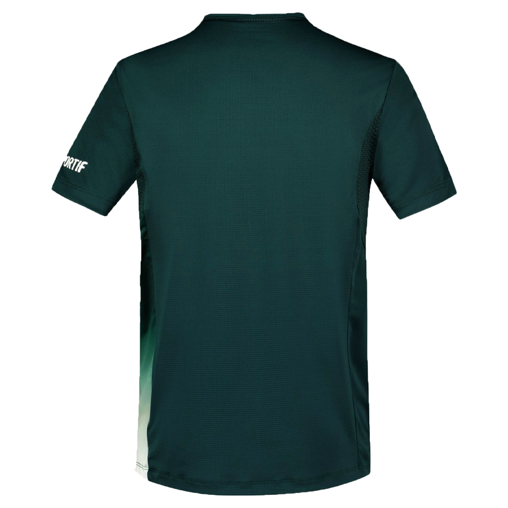 Le Coq Sportif Pro Tennis Short Sleeve Tee (Boys) - Scarab