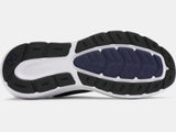 Under Armour Rogue 5 Running Shoes (Men's) - Washed Navy / High Viz Yellow / Black