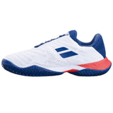 Babolat Propulse Fury 3 Clay Court (Mens) - White/Estate Blue