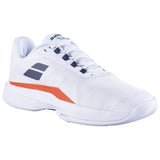 Jet Tere 2 All Court Tennis Shoes (Mens) - White/Strike Red