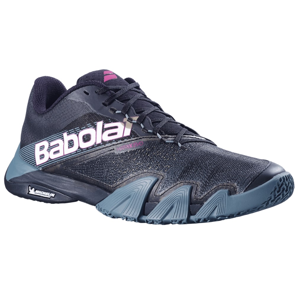 babolat Jet Premura 2 Padel Shoes (Mens) - Black/North Atlantic