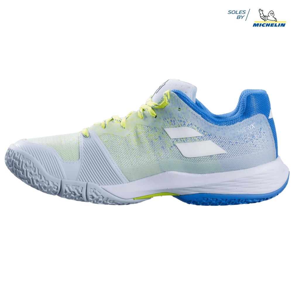 Babolat Jet Ritma Padel Shoes (Ladies) - Plume/Sulphur Spring