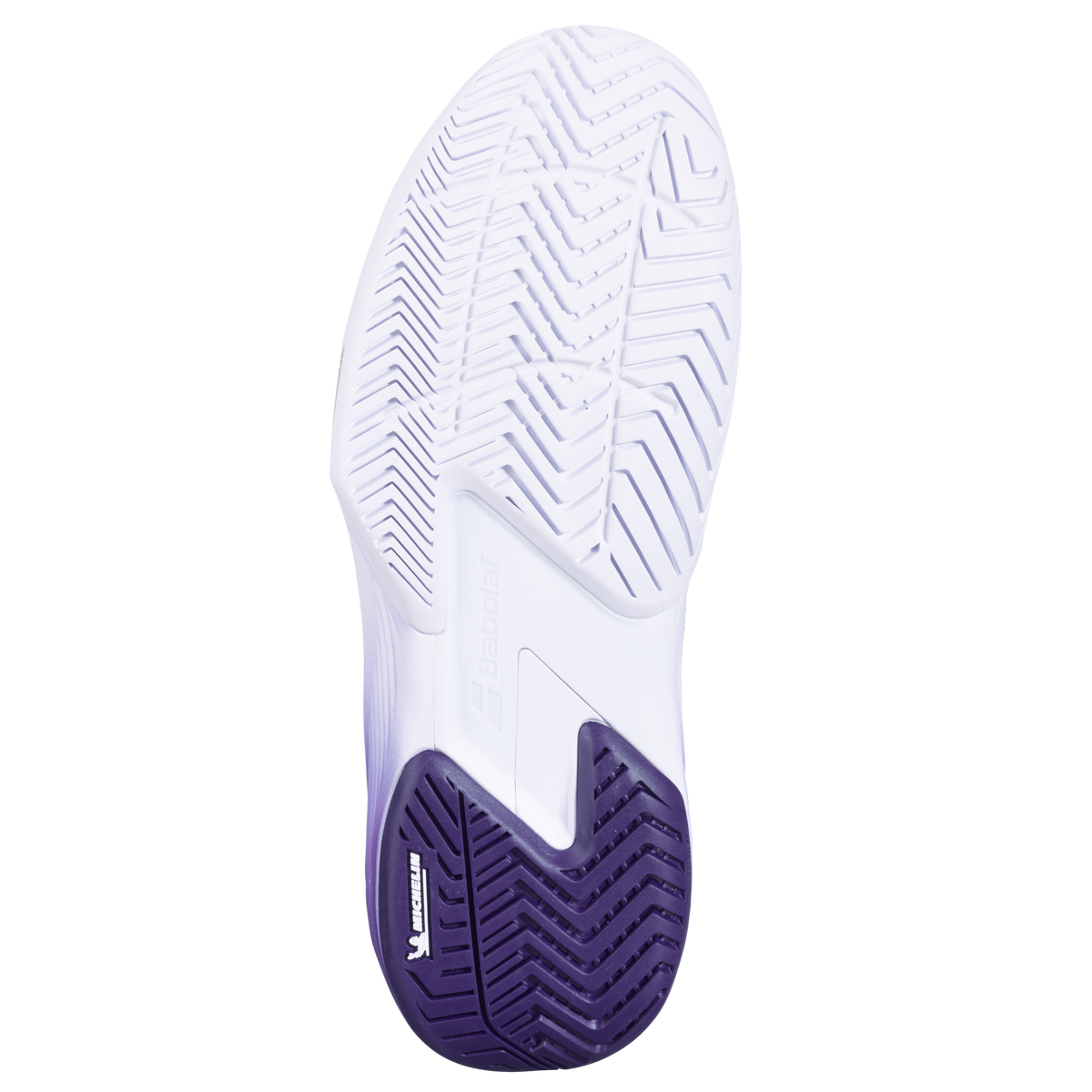 Babolat SFX 4 All Court Tennis Shoe (Ladies) - White/Dark Purple