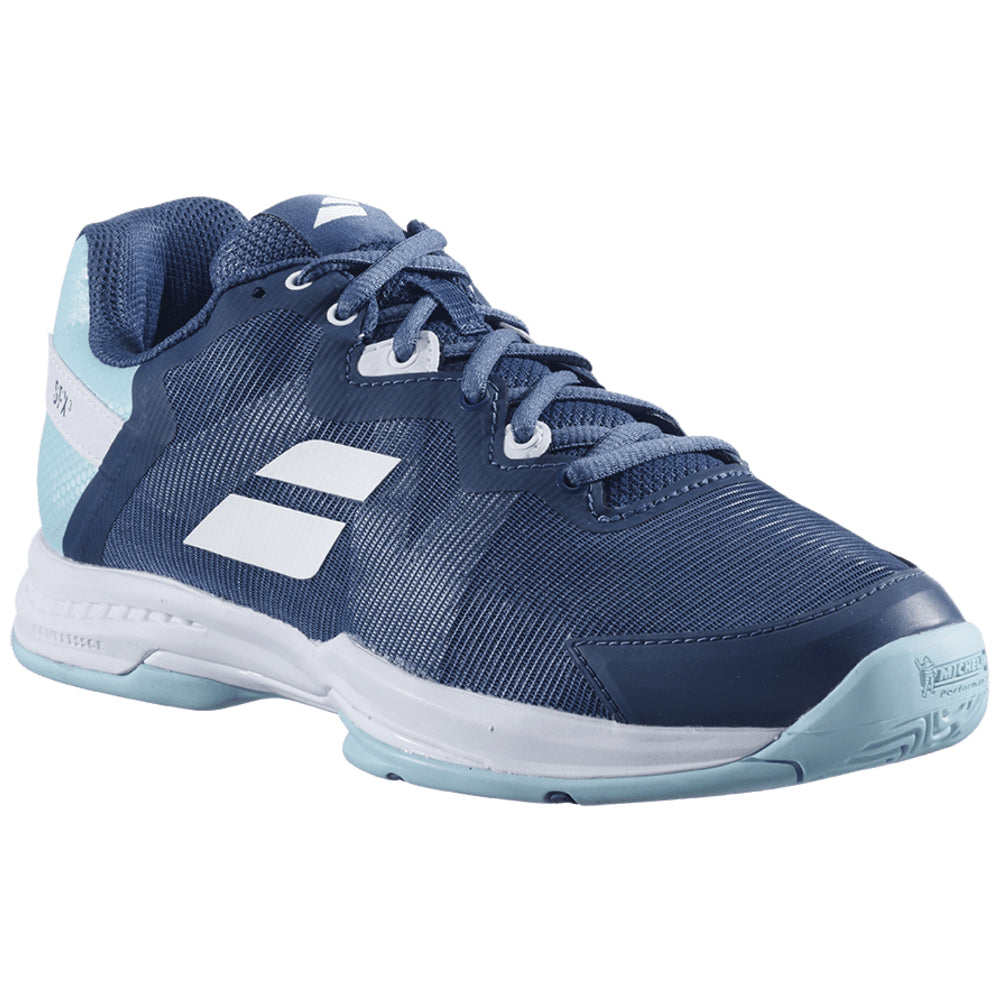 Babolat SFX3 All Court Tennis Shoes Ladies Deep Dive Blue