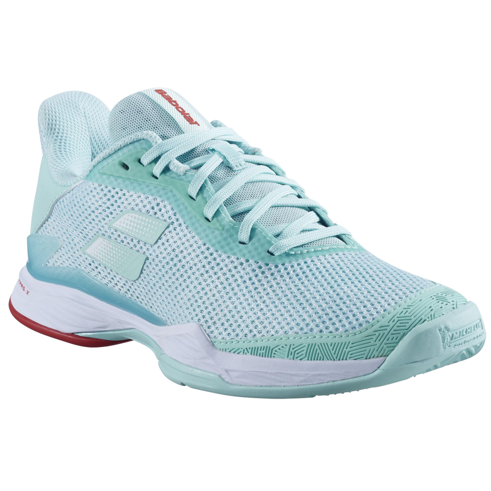 Babolat Jet Tere Clay Tennis Shoes (Ladies) - Yucca/White