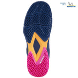 babolat Jet Ritma Padel Shoes (Ladies) - Insignia Blue/Roseberry