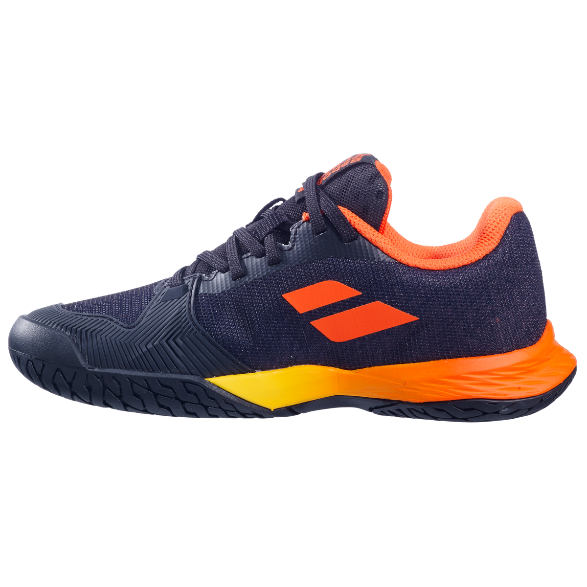 Babolat Jet Mach 3 Junior All Court Tennis Shoe (Boys) - Black/Sunset