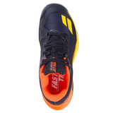 Babolat Jet Mach 3 Junior All Court Tennis Shoe (Boys) - Black/Sunset