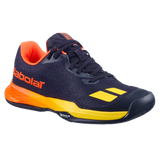 Babolat Jet Mach 3 Junior All Court Tennis Shoe (Boys) - Black/Sunset